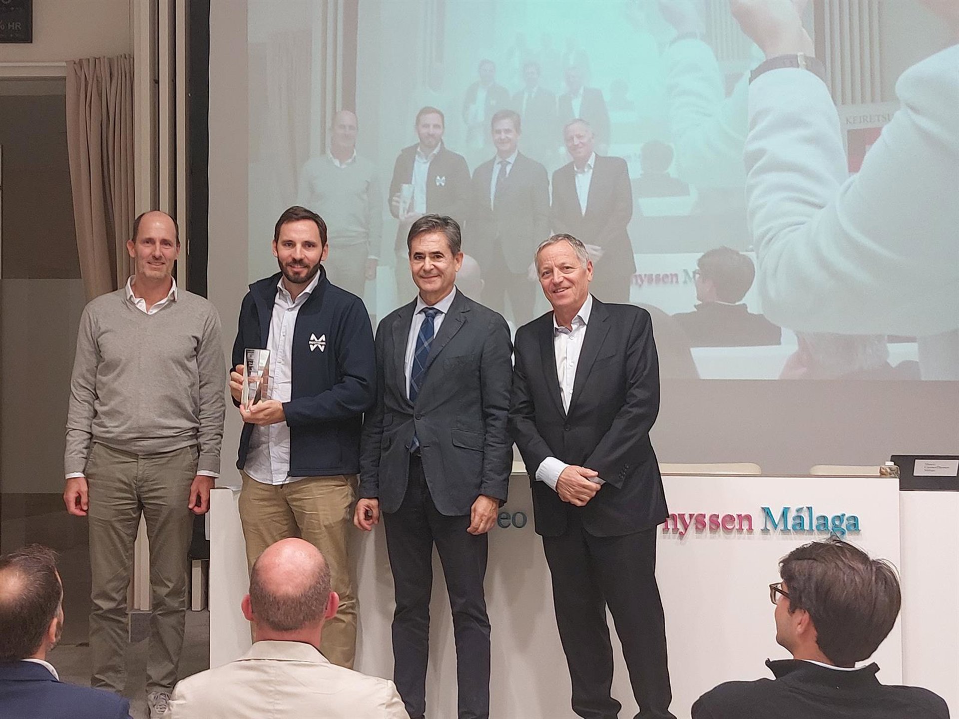 La 'startup' Mothium ganadora en el XIII Foro de Inversores Keiretsu Forum Andalucía celebrado en Málaga