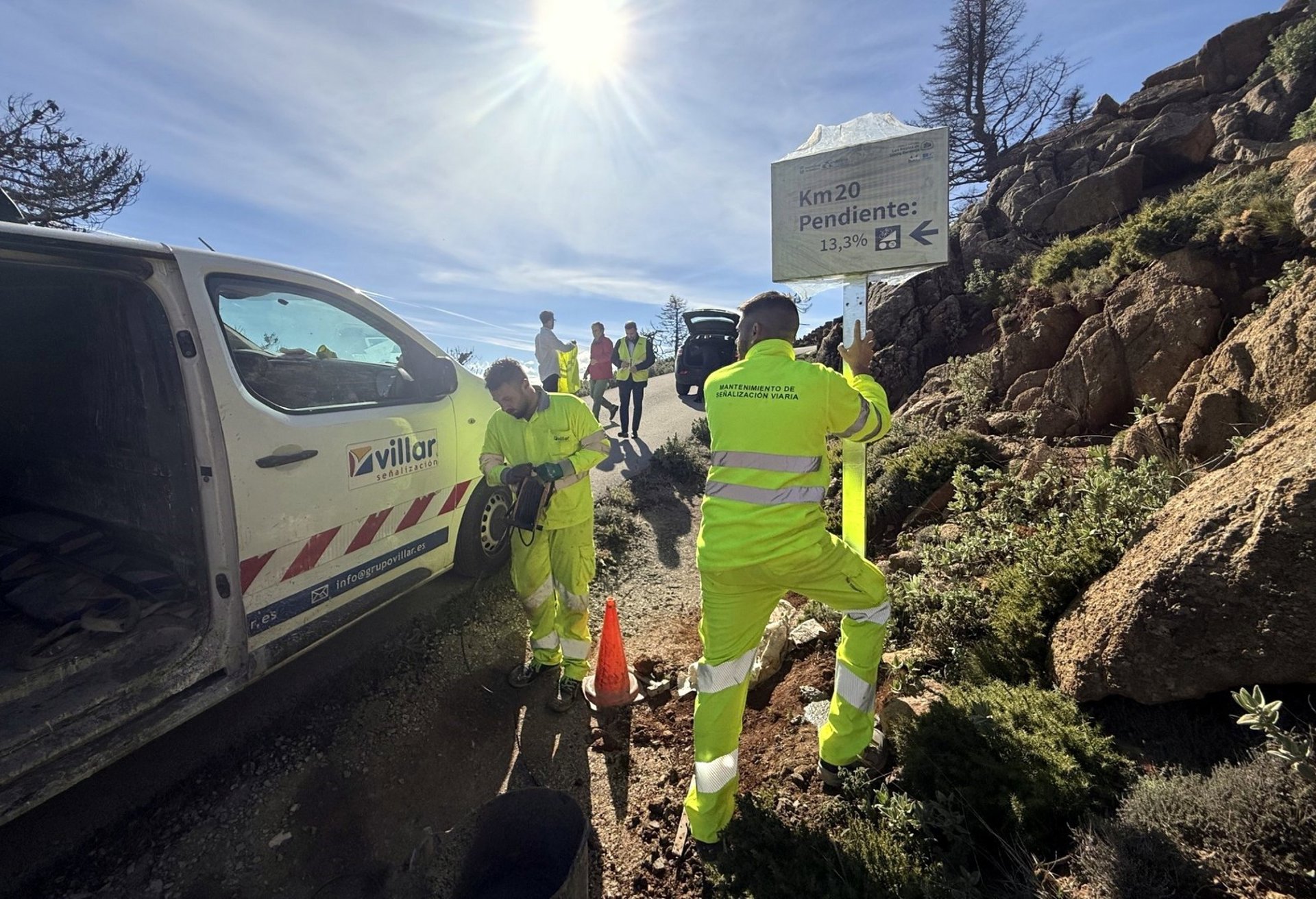 La subida en bicicleta Peñas Blancas-Los Reales en Estepona entra en la categoría 'Mítica'