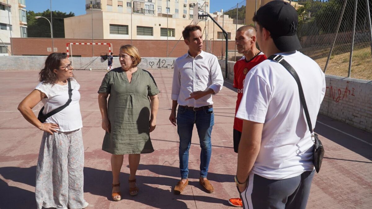 PSOE propone plan para "modernizar y garantizar uso libre y responsable" de las pistas deportivas en barrios