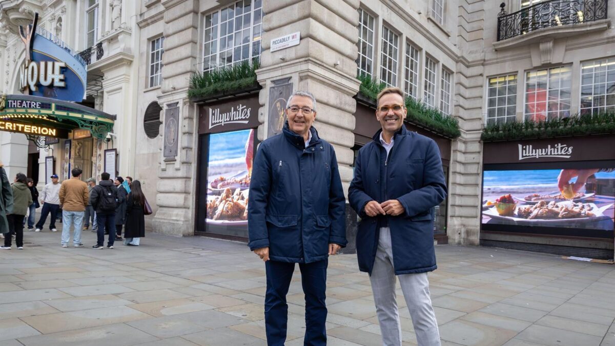 Rincón de la Victoria se promociona en pantallas de Picadilly Circus de Londres en el marco de la WTM