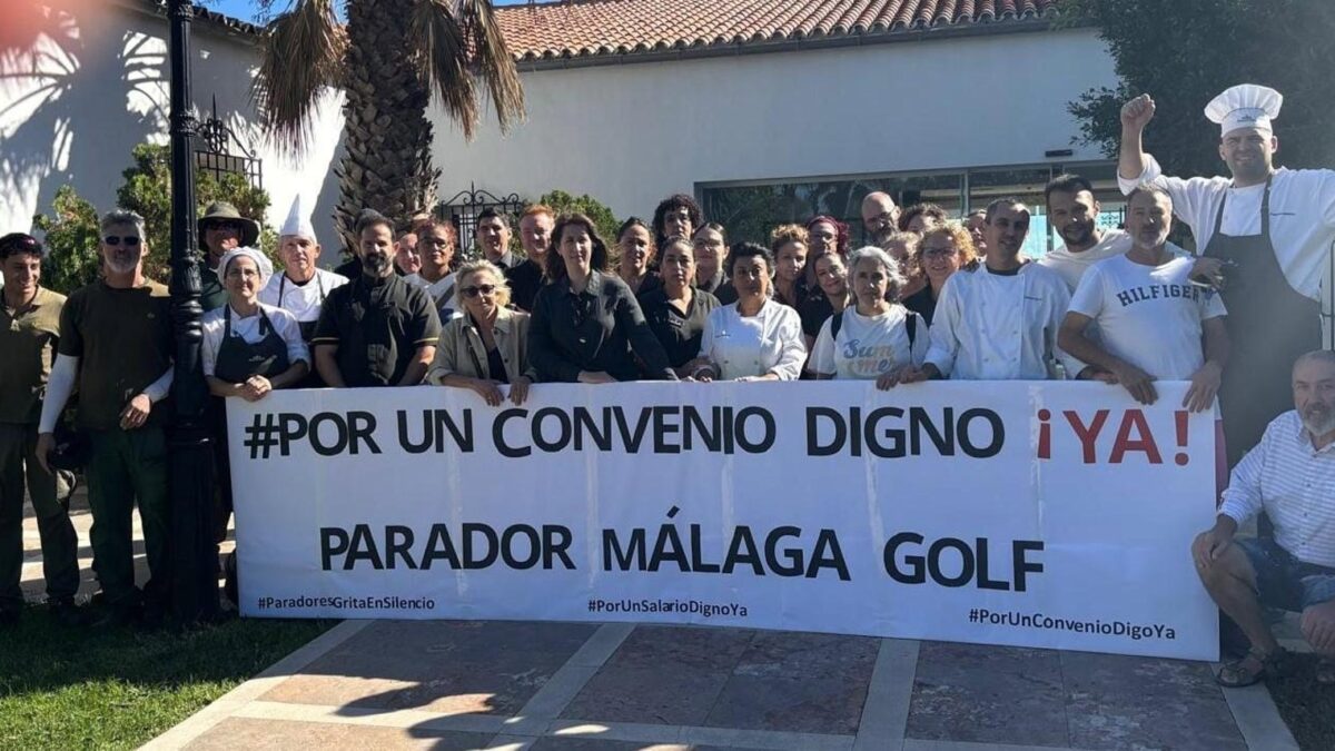 Trabajadores de Paradores en Málaga se movilizan "ante la falta de avances en sus reclamaciones"