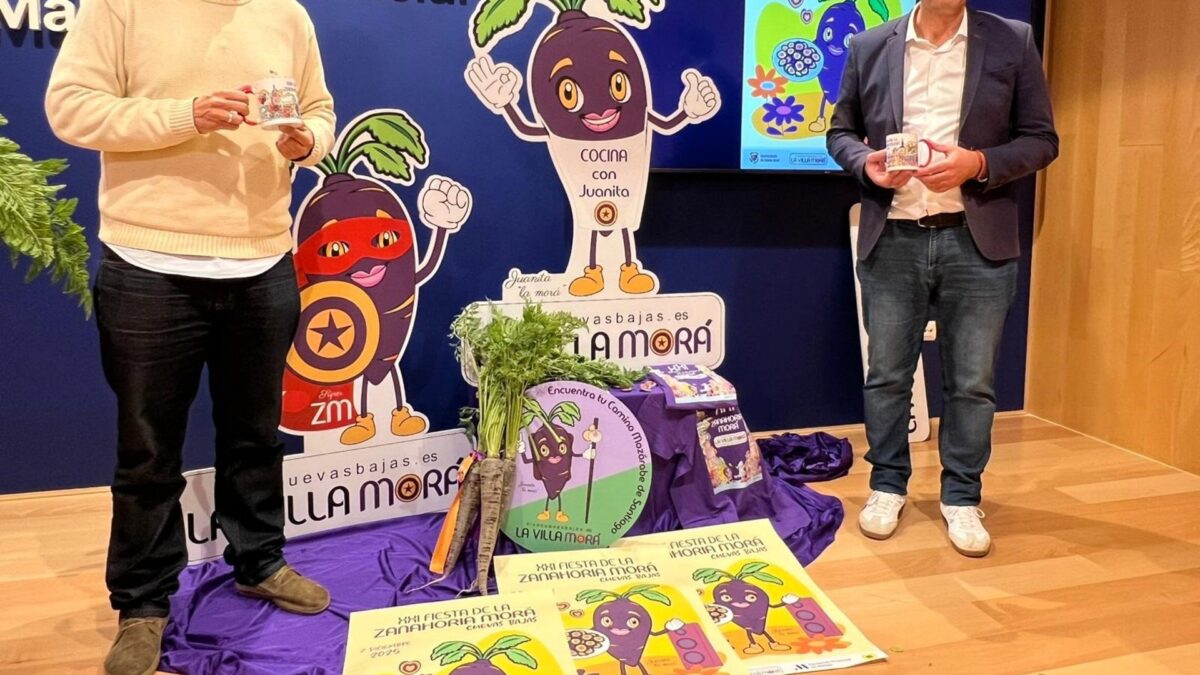 Cuevas Bajas celebra este domingo su XXI Fiesta de la Zanahoria Morá a la que espera 10.000 visitantes