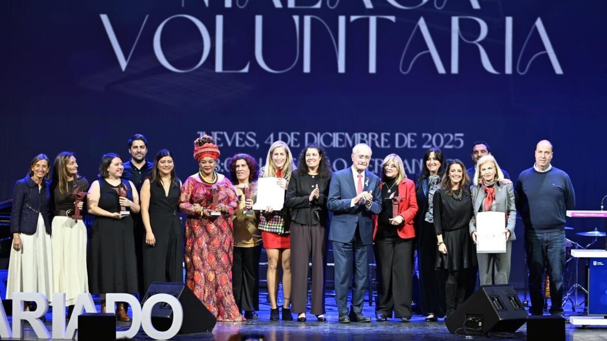 La 21 edición de Premios Málaga Voluntaria reconocen la labor de entidades y personas en ámbito del voluntariado