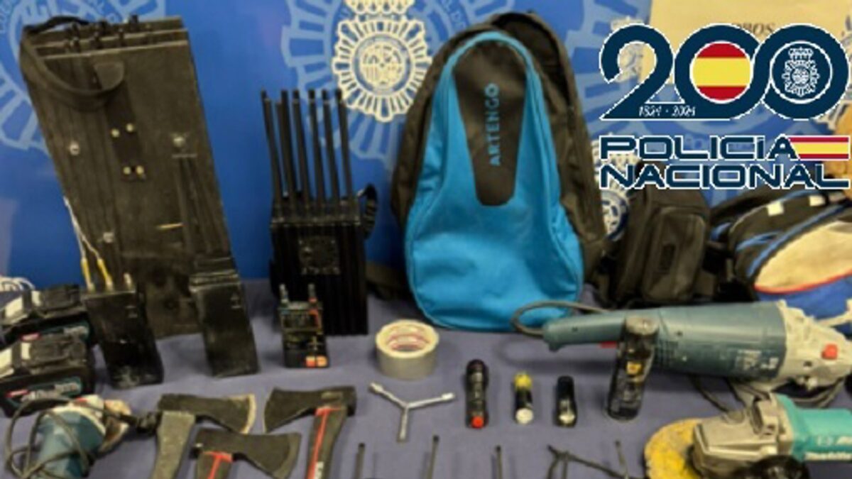 Caen dos organizaciones criminales a las que se atribuye 44 robos con fuerza en naves industriales