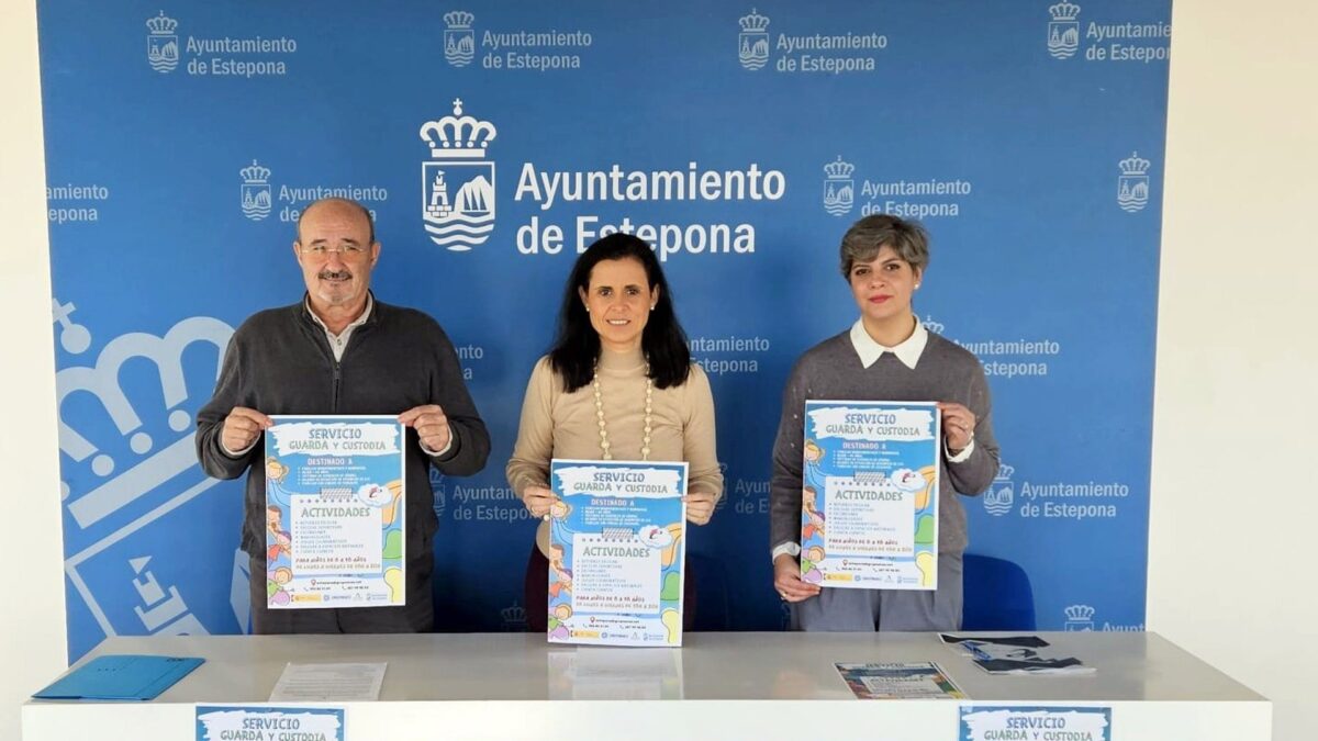 Estepona facilitará conciliación laboral de familias a través de un proyecto destinado al cuidado de menores