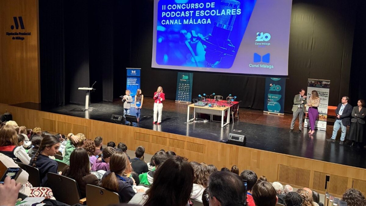 Canal Málaga entrega los premios de su II Concurso de Podcast Escolares
