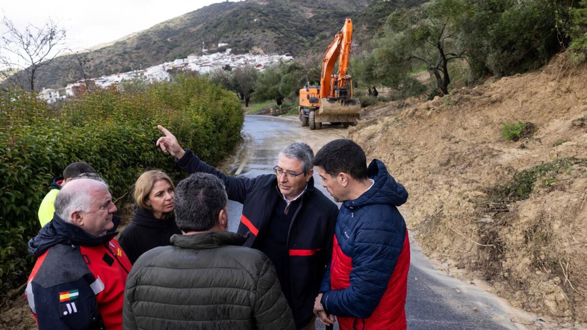 Diputación actúa en 30 carreteras afectadas por el temporal que ha generado 120 actuaciones del CPB