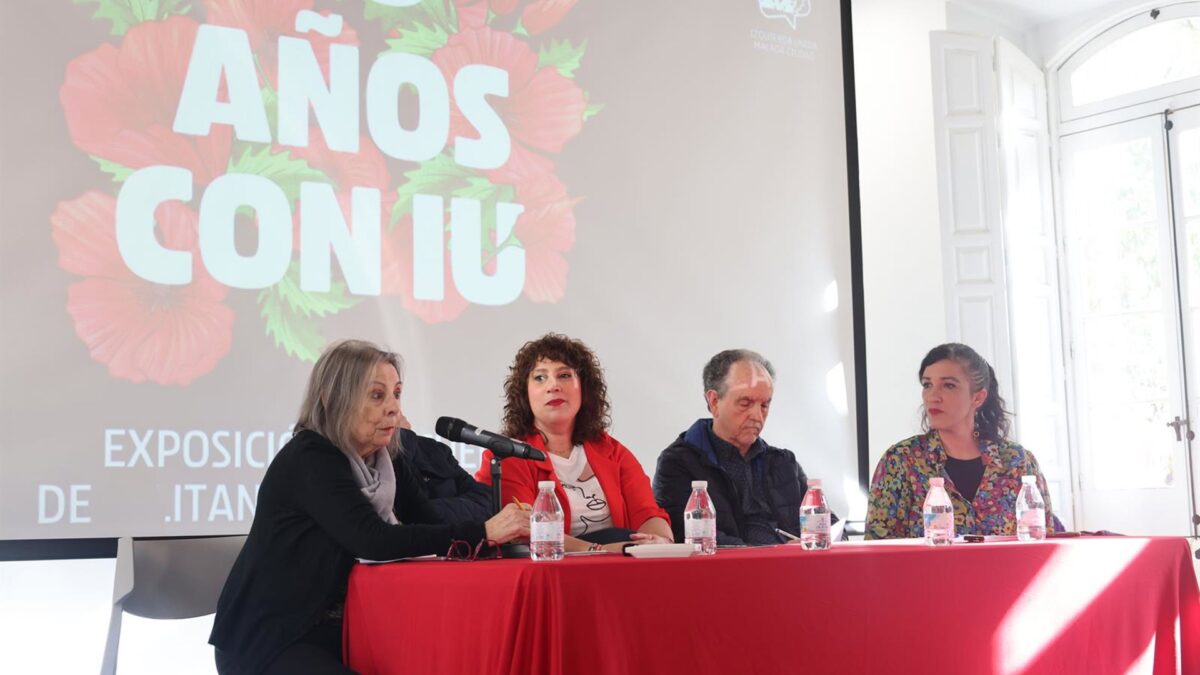 IU propone nombrar a Antonio Romero como Hijo Adoptivo de la ciudad en el acto de los 40 años de la organización