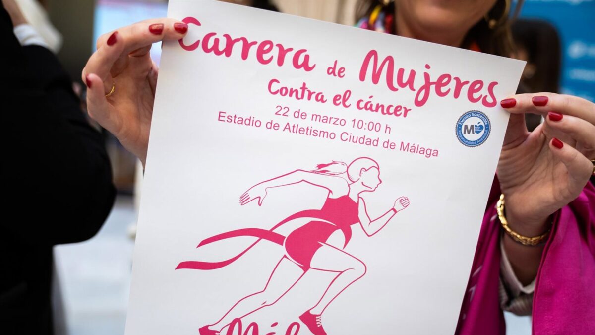 La Carrera Mujeres contra el Cáncer 'Ciudad de Málaga' será el 22 de marzo por la zona del Estadio de Atletismo
