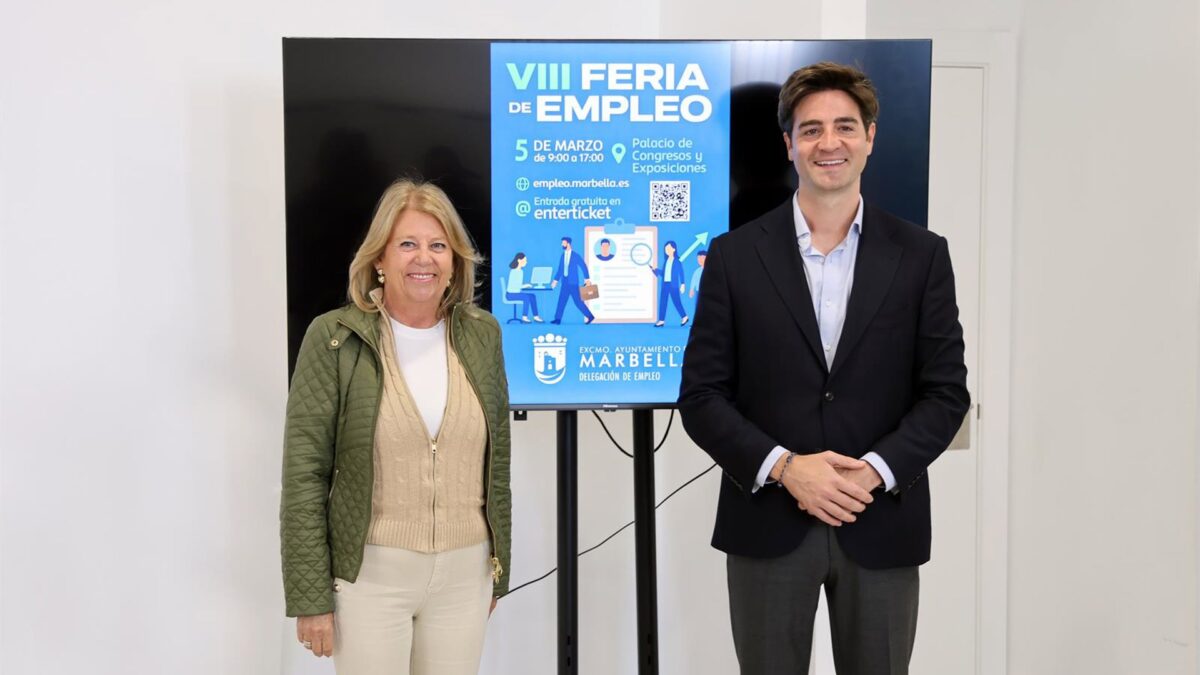La IX Feria de Empleo de Marbella contará con 120 estands y ofertará más de 2.000 puestos de trabajo