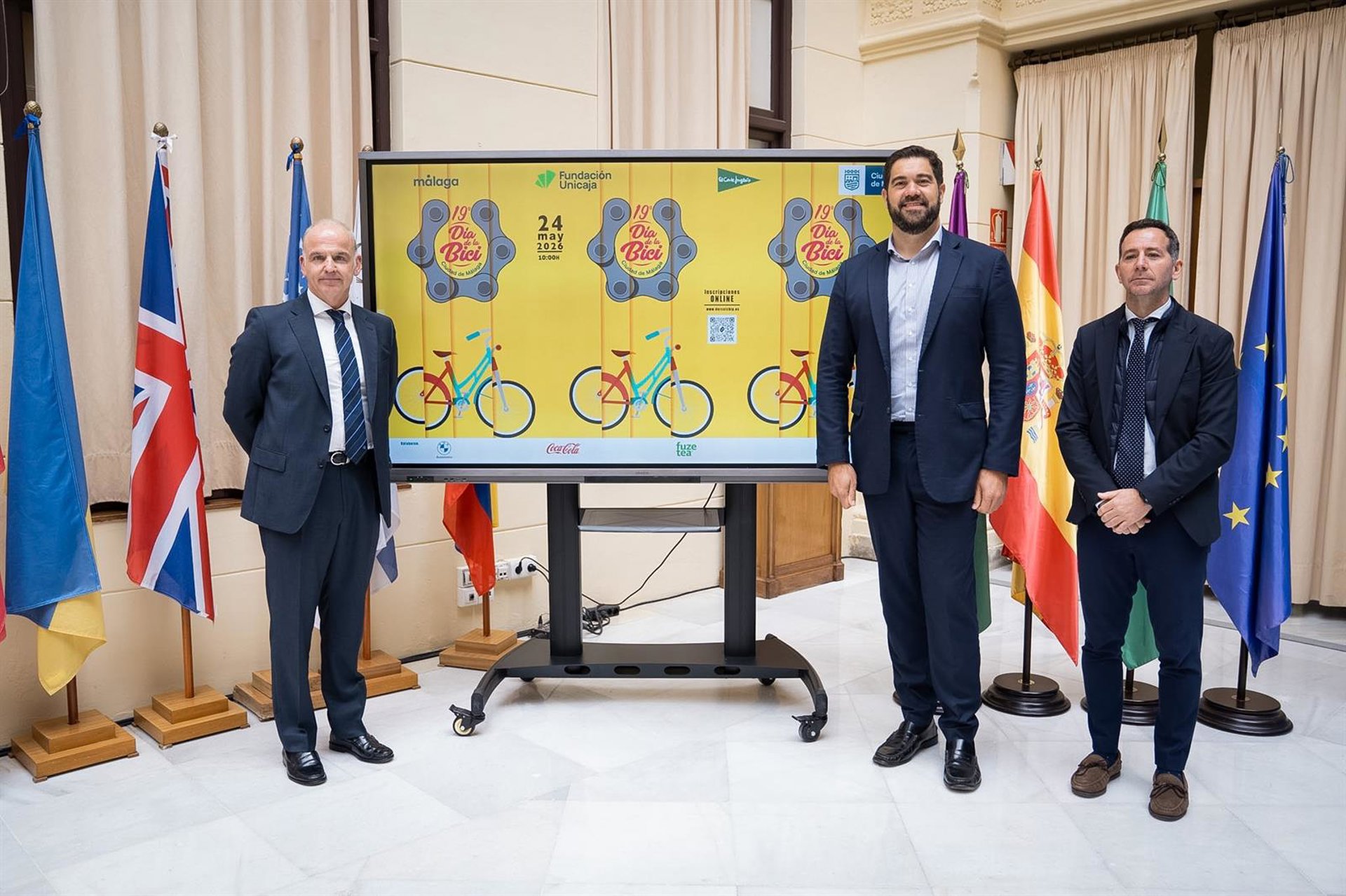 El Ayuntamiento acoge la celebración de la decimonovena edición del 'Día de la Bici 2026'