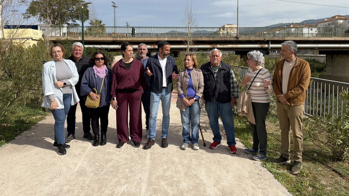 El PSOE califica de "fantasmada" los puentes-plaza para el Guadalmedina
