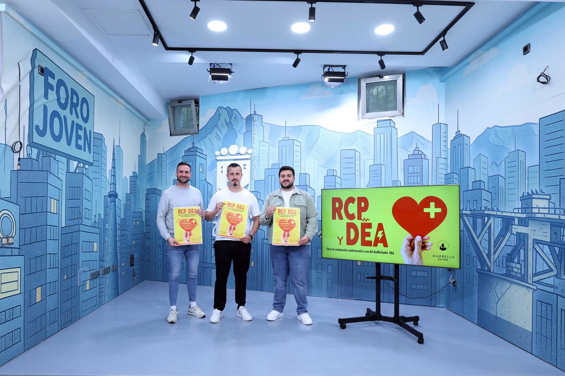 Marbella acogerá el 11 de abril un curso sobre reanimación cardiovascular y el uso del desfibrilador automático