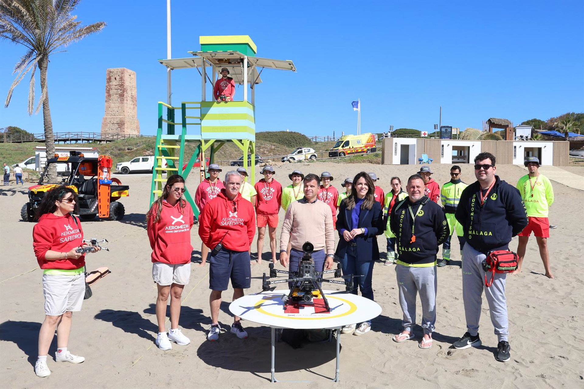 Marbella activa el servicio de salvamento y socorrismo en sus playas para la temporada 2026