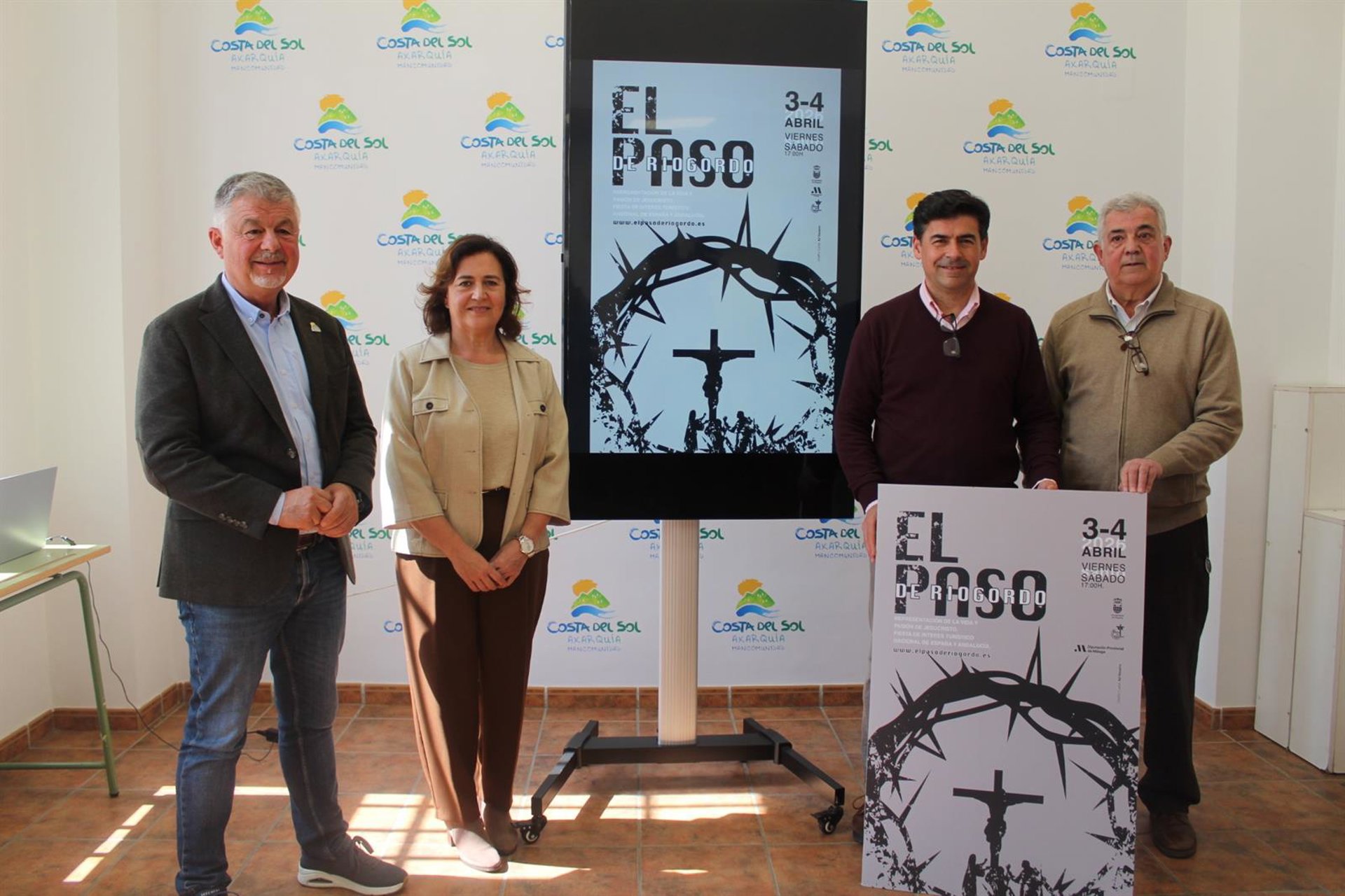 Presentada la 75ª edición de El Paso de Riogordo que tendrá lugar entre el Viernes Santo y el Sábado Santo