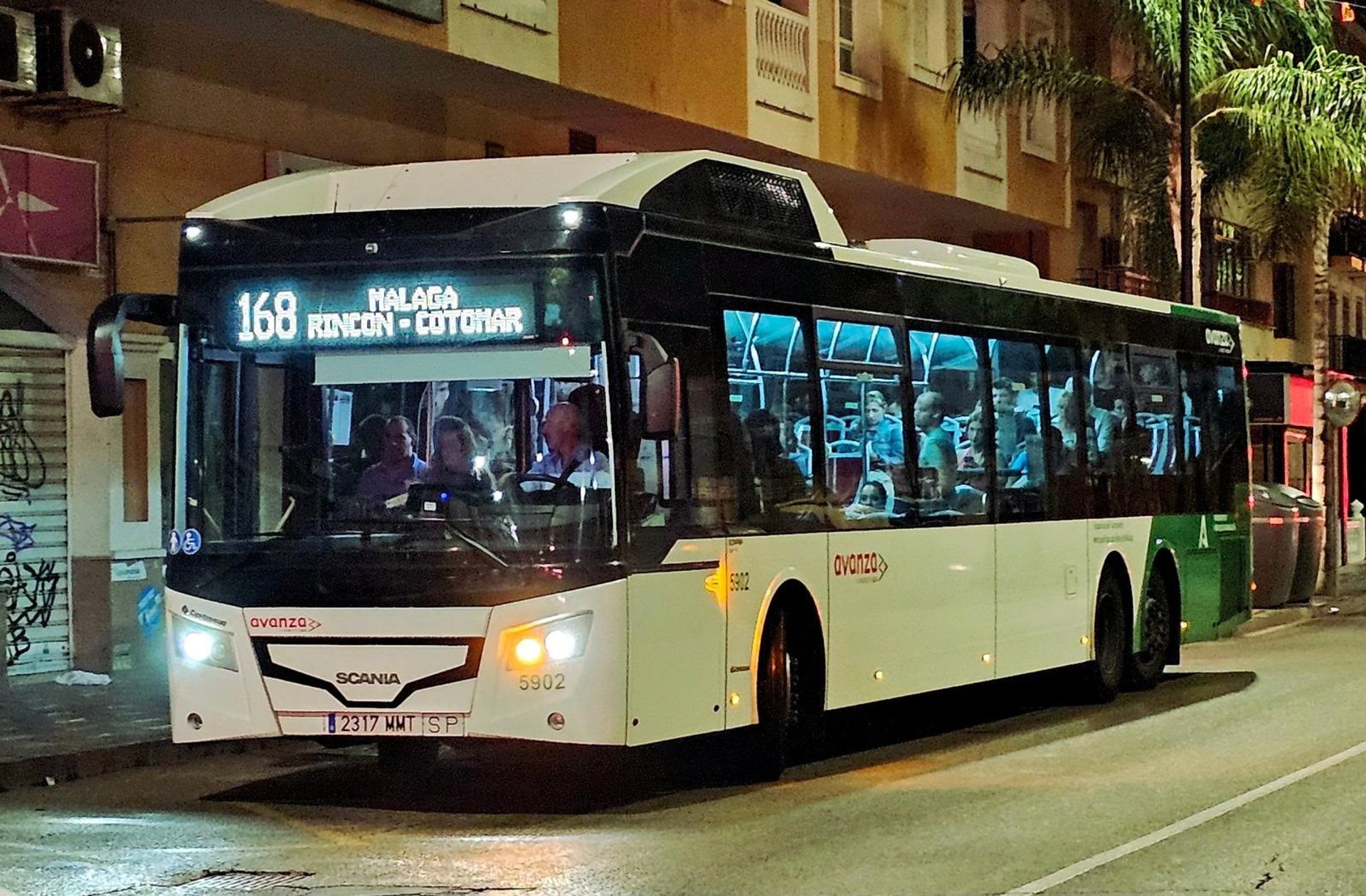 Rincón de la Victoria contará con un refuerzo del transporte interurbano con Málaga durante la Semana Santa