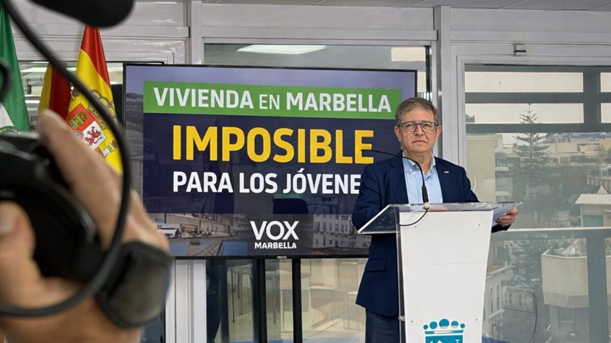 Vox Marbella lamenta que PP "sólo ofrezca 18 pisos en alquiler mientras jóvenes no pueden comprar su casa"