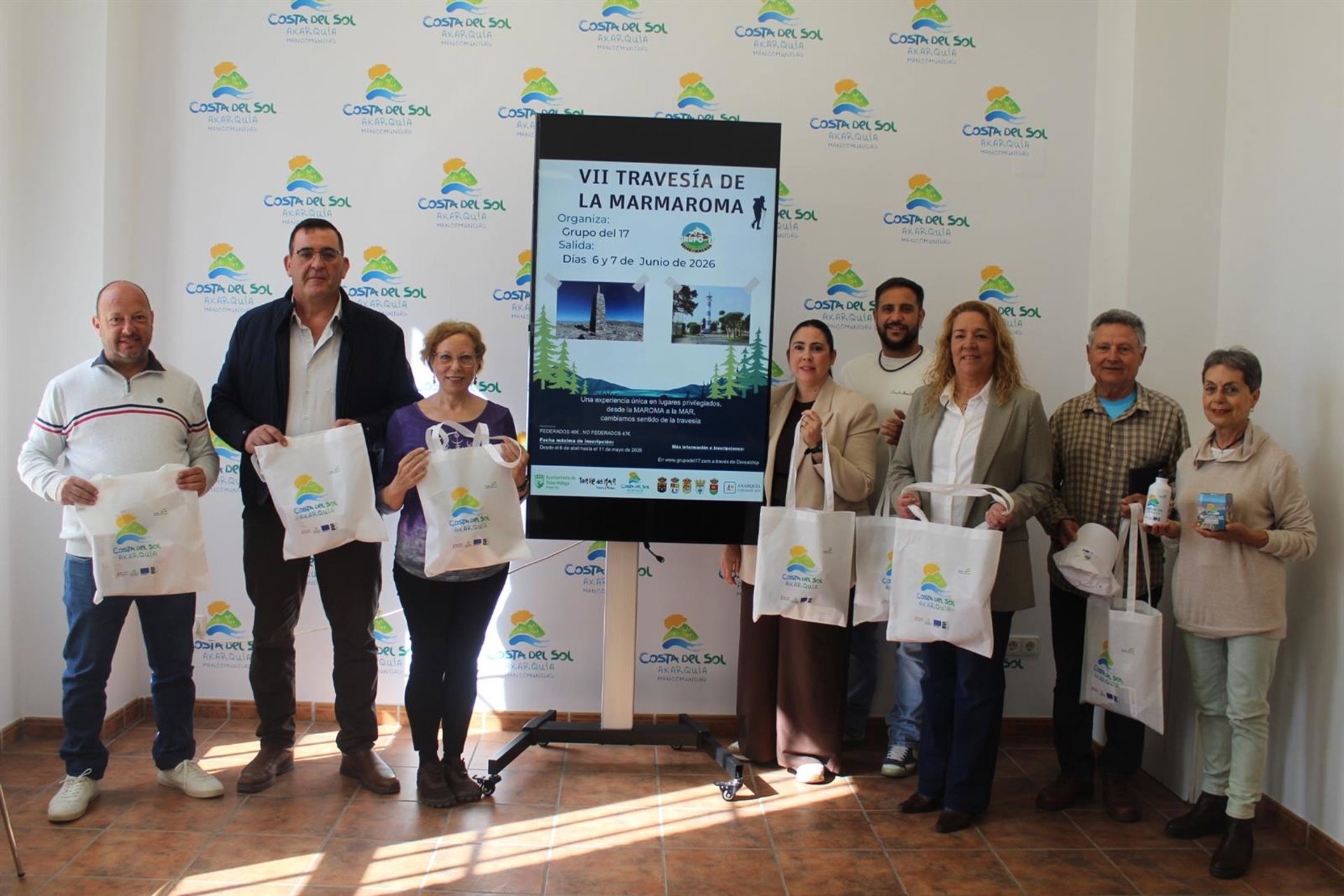 Abierta la inscripción para la VII edición de la ruta senderista Mar-Maroma en la Axarquía