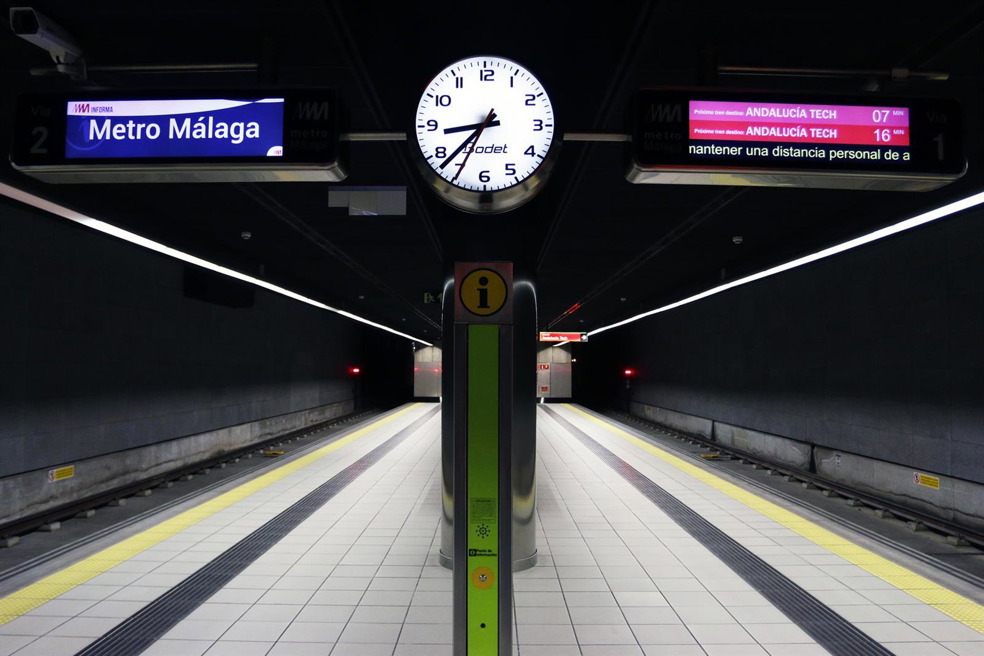 CCOO critica "el caos organizativo" de Metro Málaga ante un seguimiento "total de la huelga" este miércoles