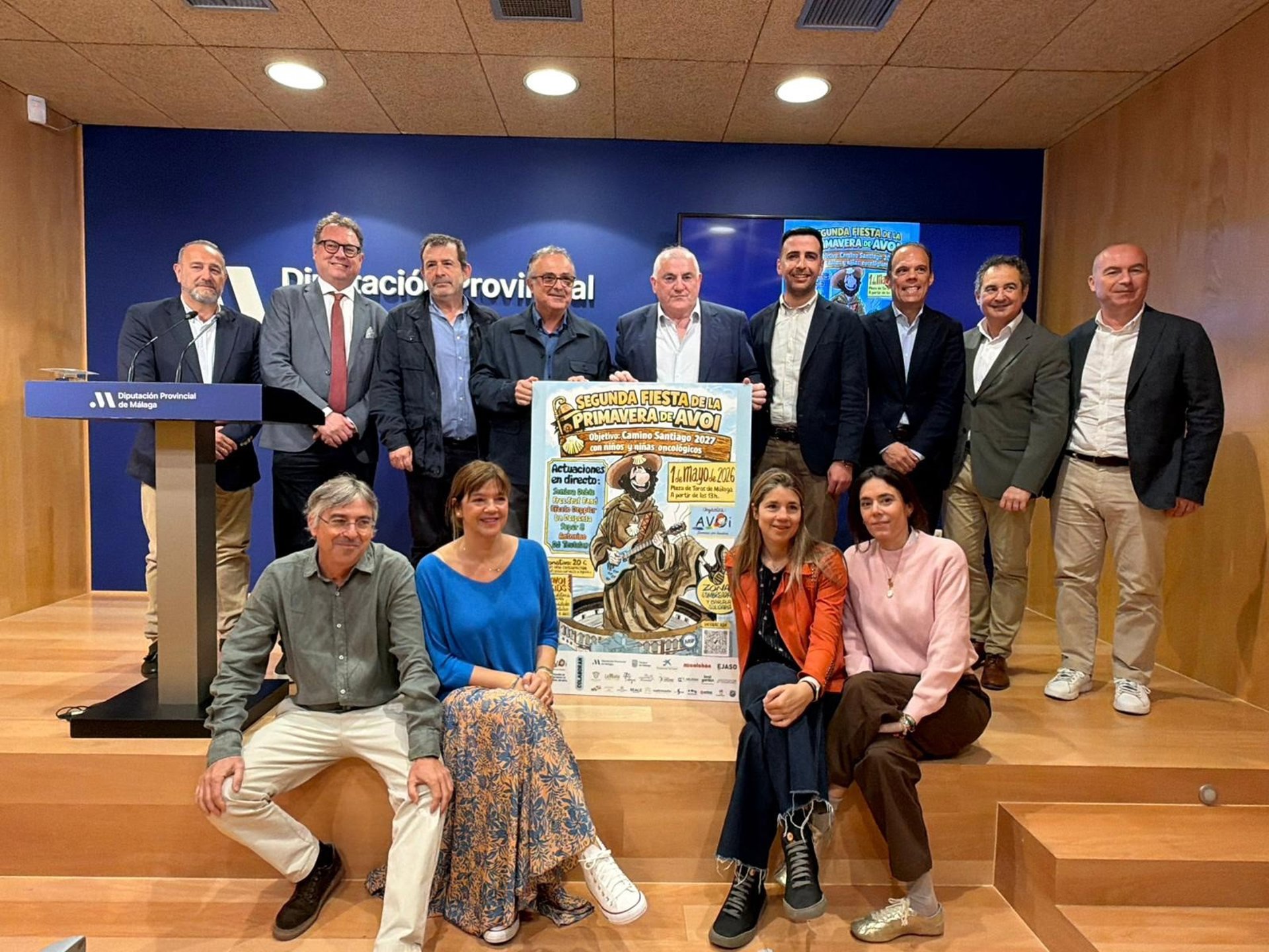Diputación apoya II Fiesta de la Primavera AVOI que lleva niños en tratamiento oncológico al Camino de Santiago
