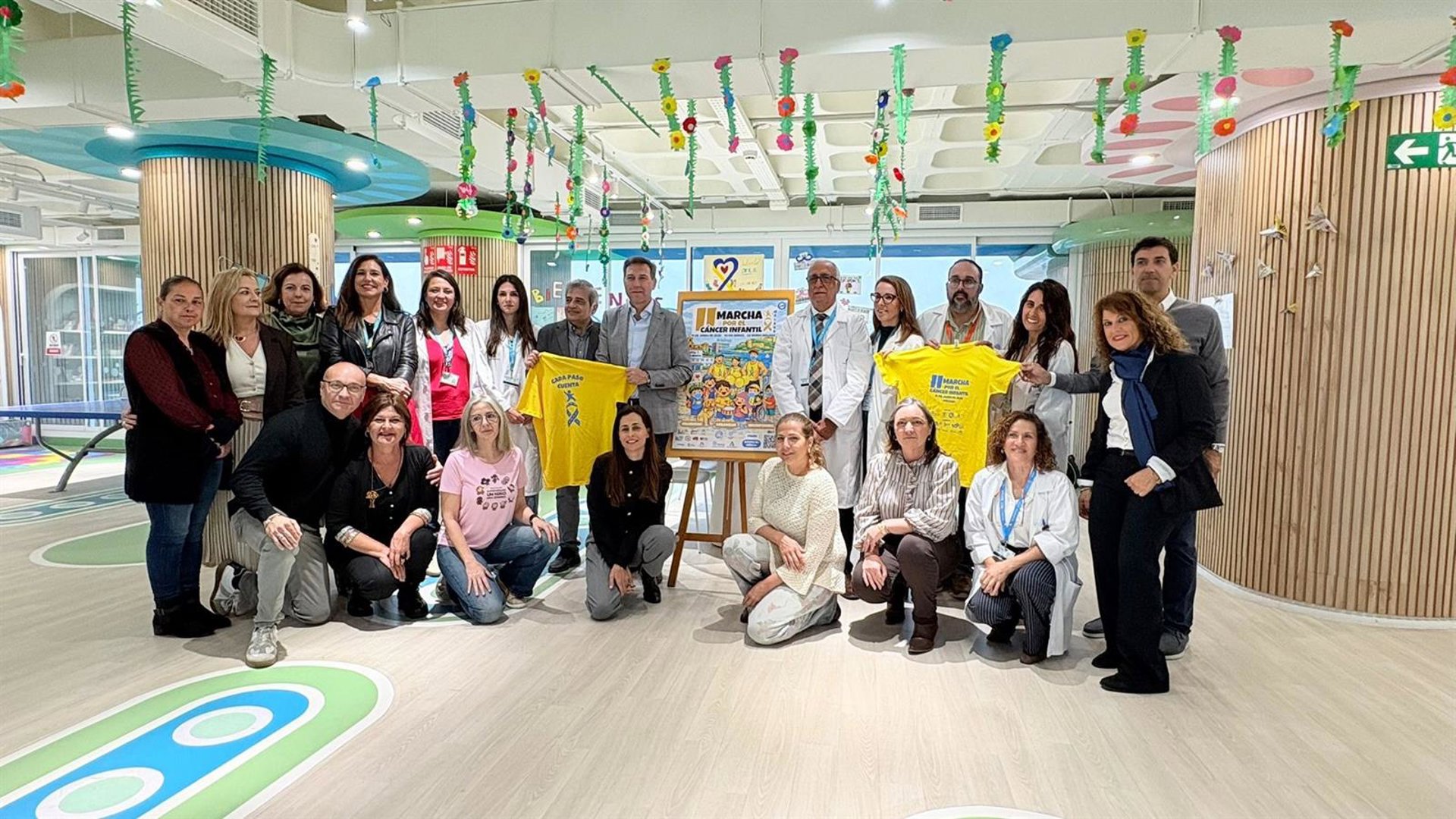 El Hospital Regional de Málaga e Ibima impulsan la II Marcha Solidaria por el Cáncer Infantil