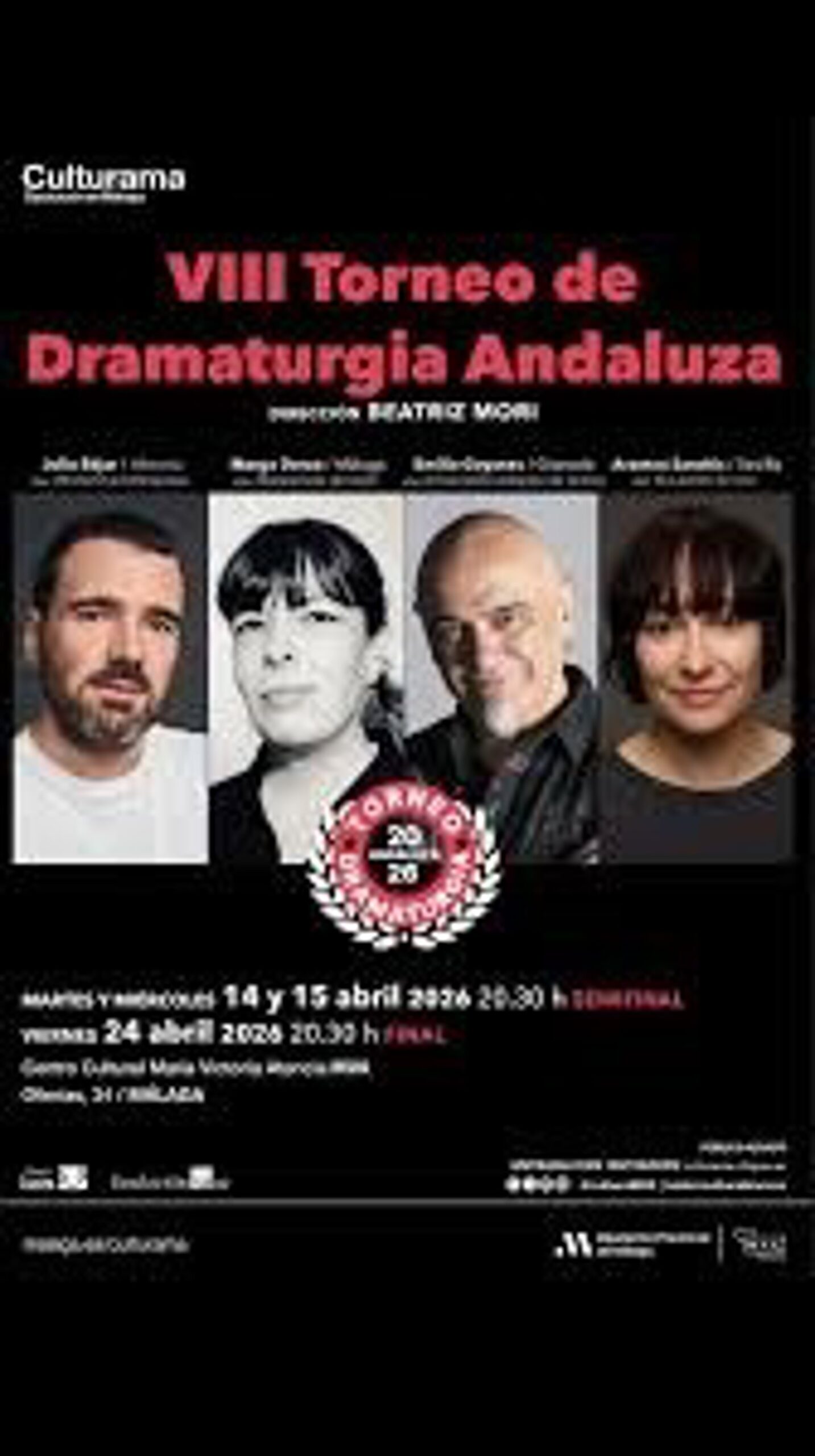 El VIII Torneo de Dramaturgia Andaluza en el MVA protagoniza la agenda cultural semanal de la Diputación