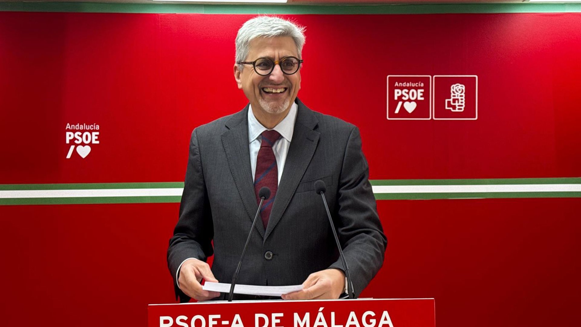 Josele Aguilar encabeza la lista del PSOE de Málaga, seguido de Ana Villarejo y de Daniel Pérez