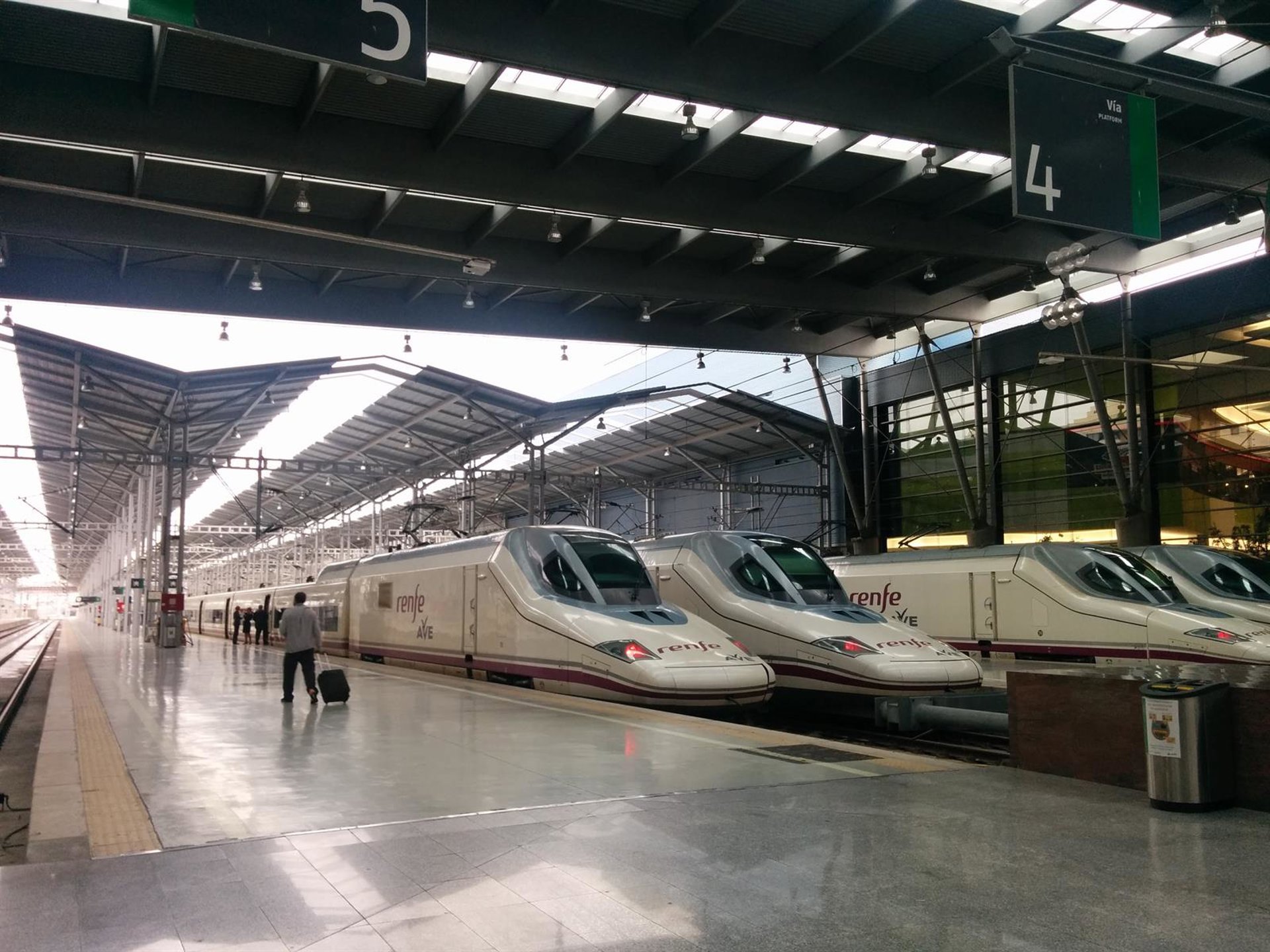 La conexión por alta velocidad directa entre Málaga-Madrid se restablecerá el 30 de abril