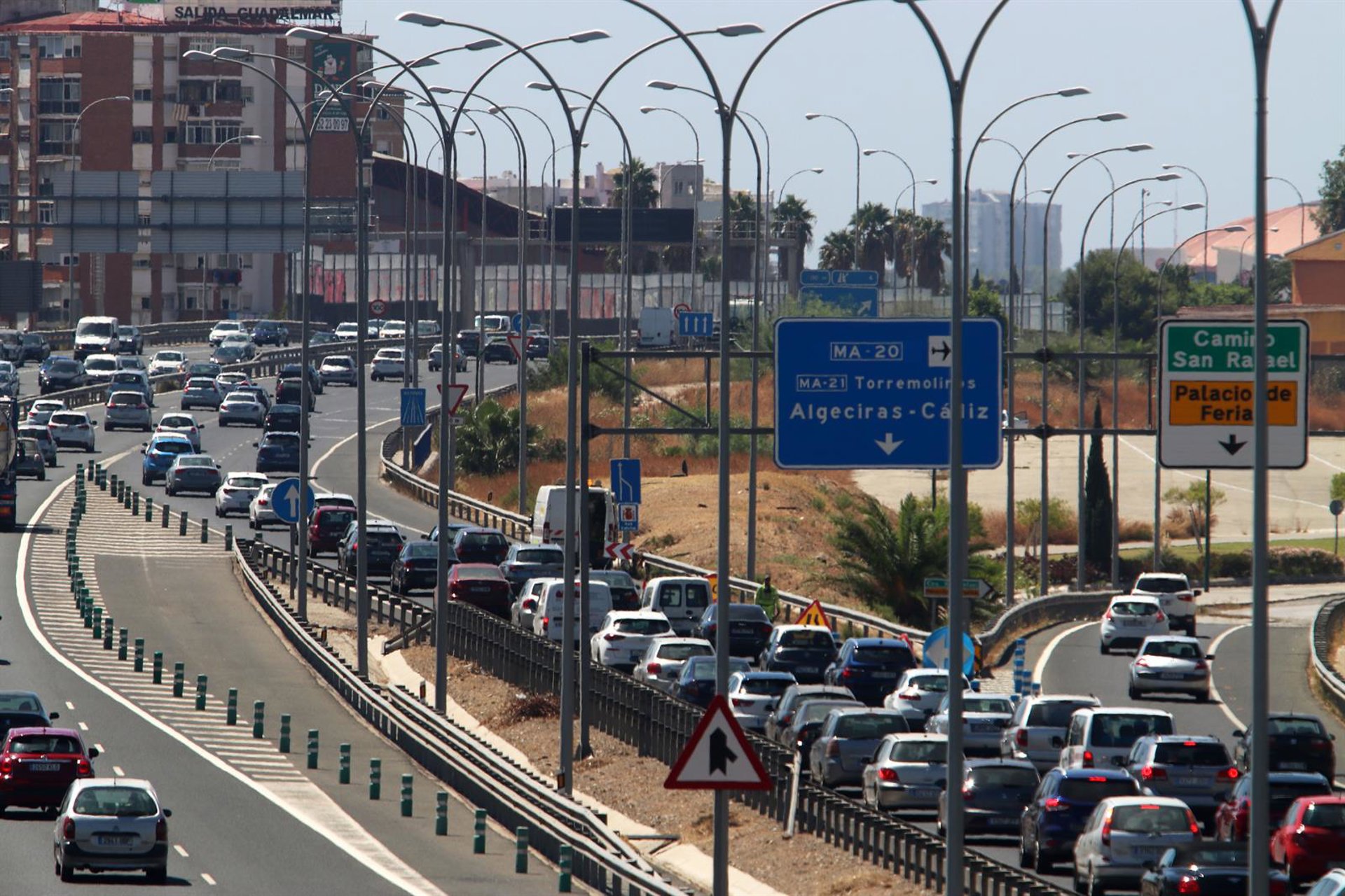 La preocupación ciudadana por movilidad se triplica en el último año en la provincia de Málaga, según estudio