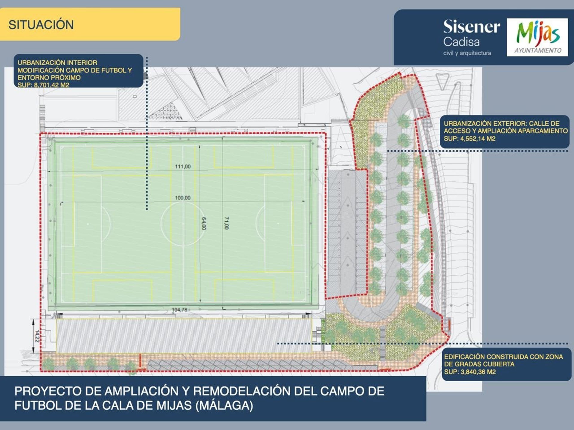 Mijas abre el plazo de presentación de ofertas para el proyecto de remodelación del campo de fútbol de La Cala