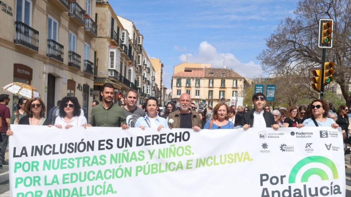 Por Andalucía señala que se está produciendo una revolución de niños en aulas por la atención a la diversidad