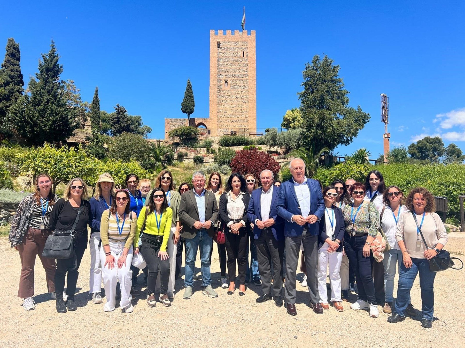 Técnicos de Turismo recorren la Axarquía Costa del Sol para conocer la oferta turística de la comarca