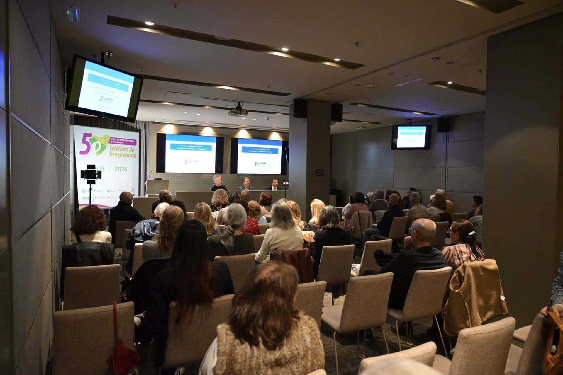 Teléfono de la Esperanza programa una charla sobre cáncer y salud mental dentro de actos por el 50 aniversario