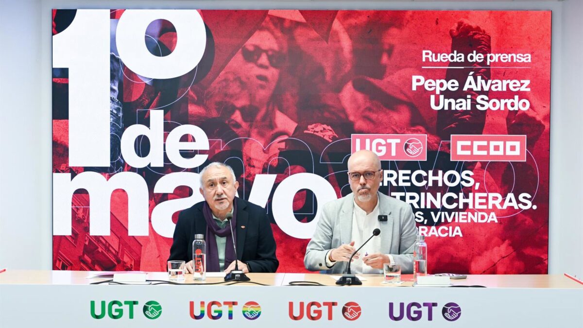 UGT y CCOO desligan del 17M que el acto central del 1 de mayo vaya a ser en Málaga: Se decidió ya en 2025