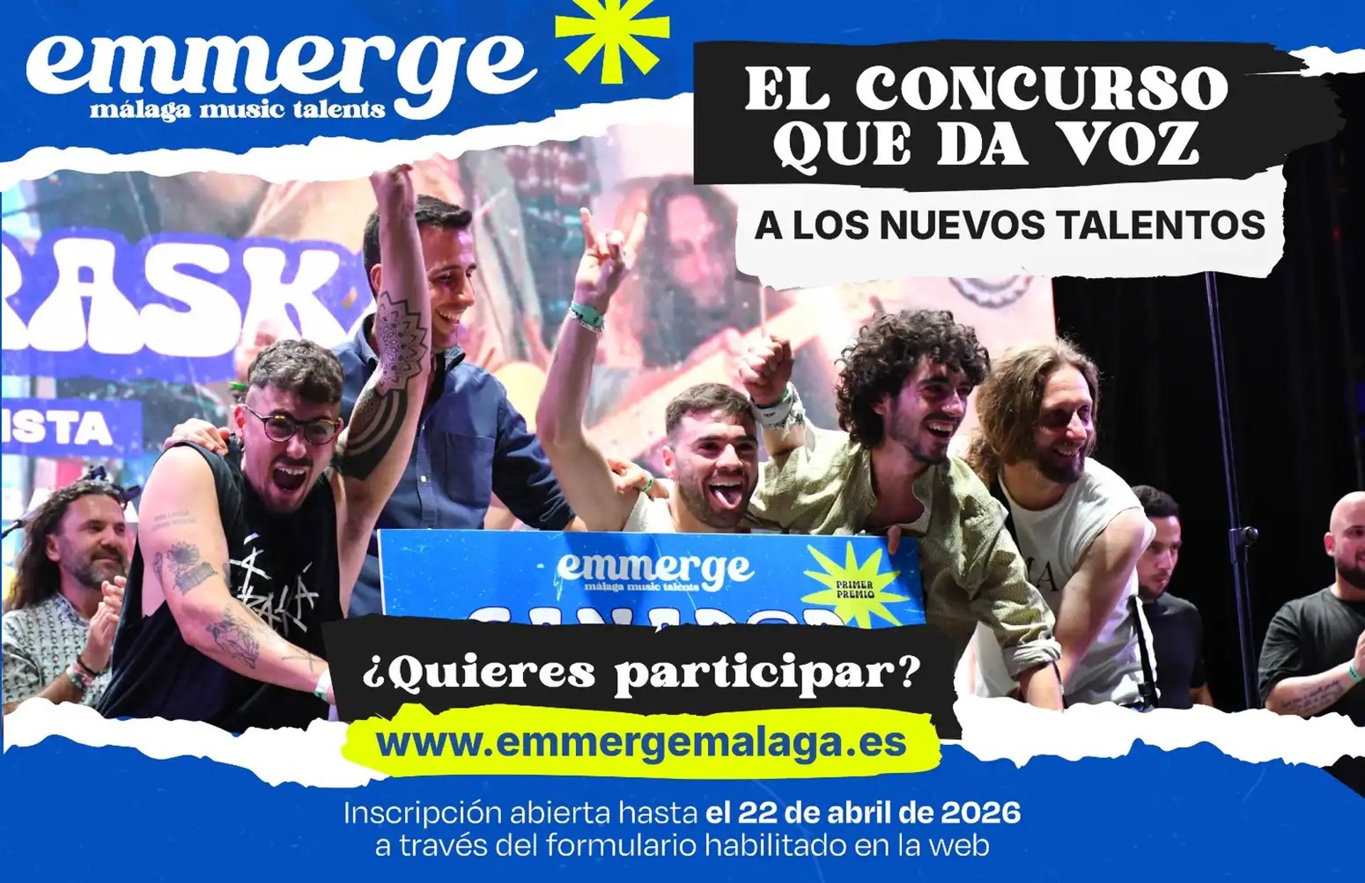 Últimos días para participar en 'Emmerge Málaga Music Talents', el concurso para descubrir a jóvenes artistas