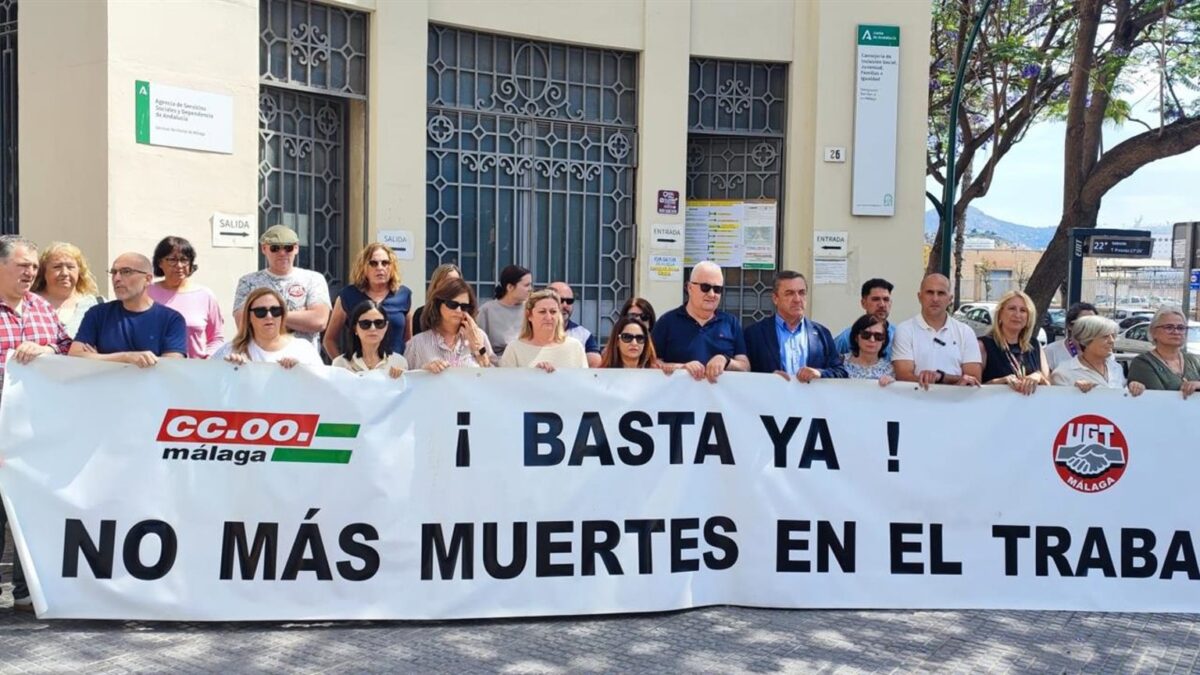 CCOO y UGT reclaman reforzar la prevención laboral y critican la "falta de medidas básicas de seguridad"