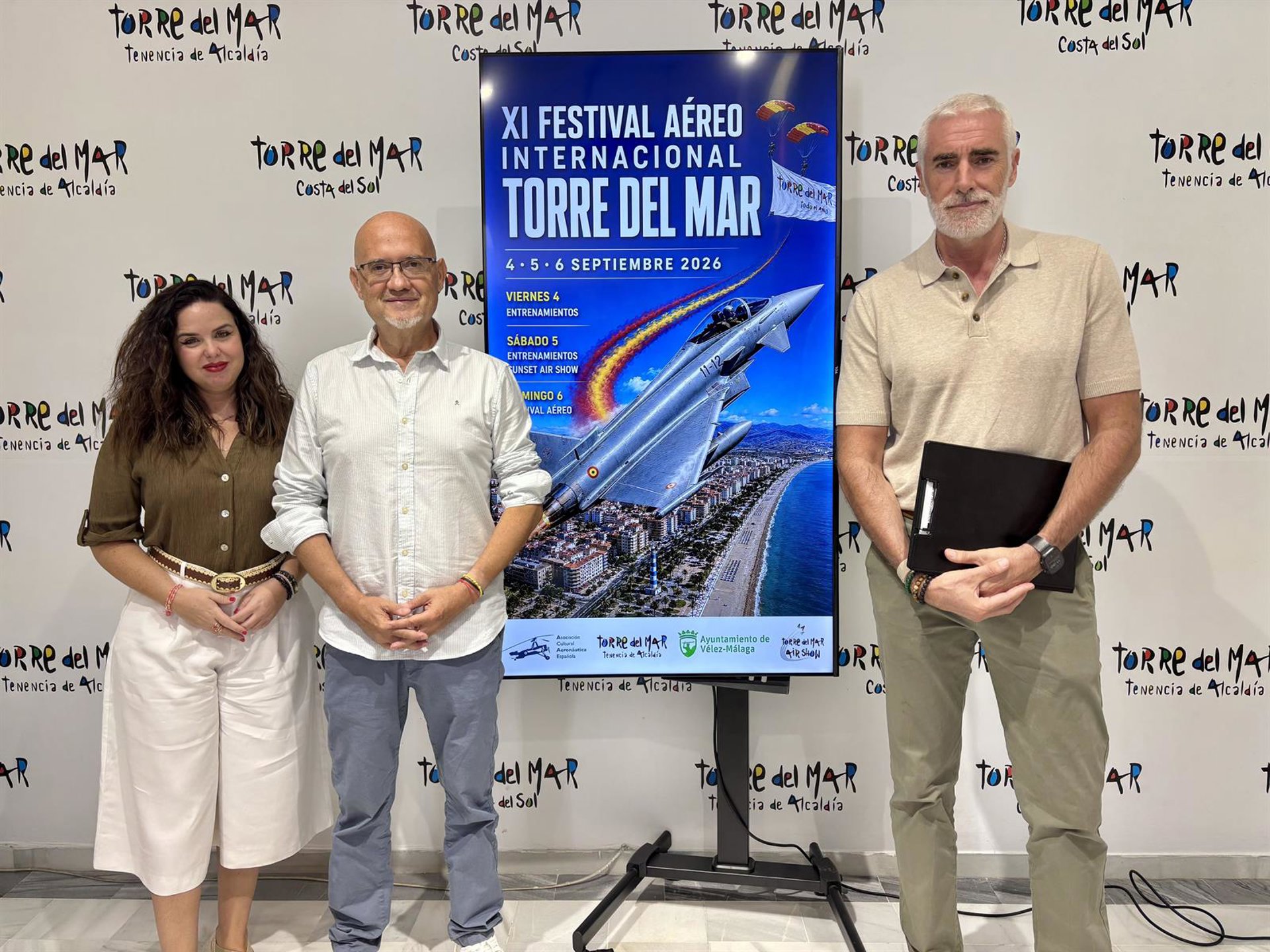 El Festival Aéreo Internacional de Torre del Mar contará con más de 33 aeronaves y la nueva Formación Mirlo