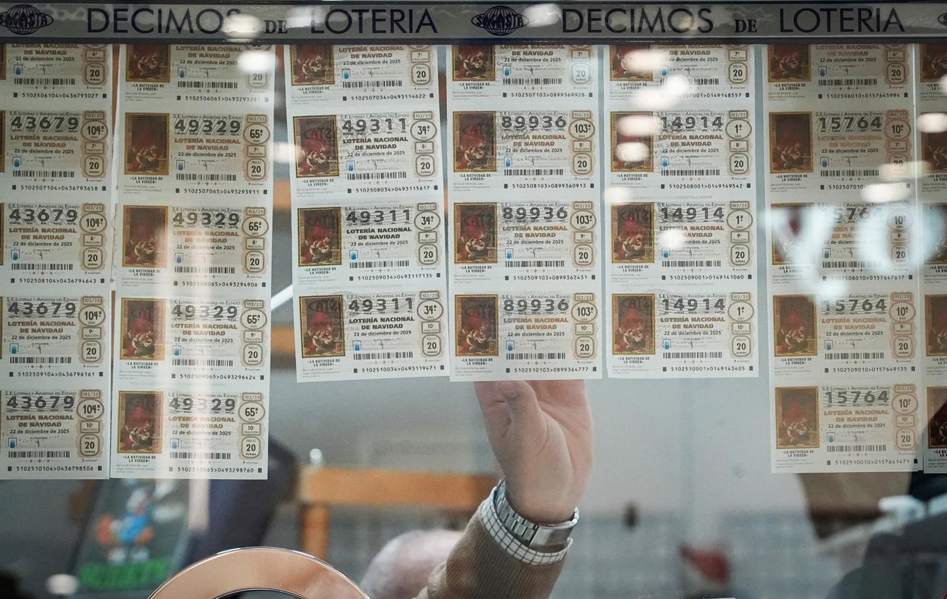 El primer premio de 600.000 euros del sorteo de Lotería Nacional toca en Estepona