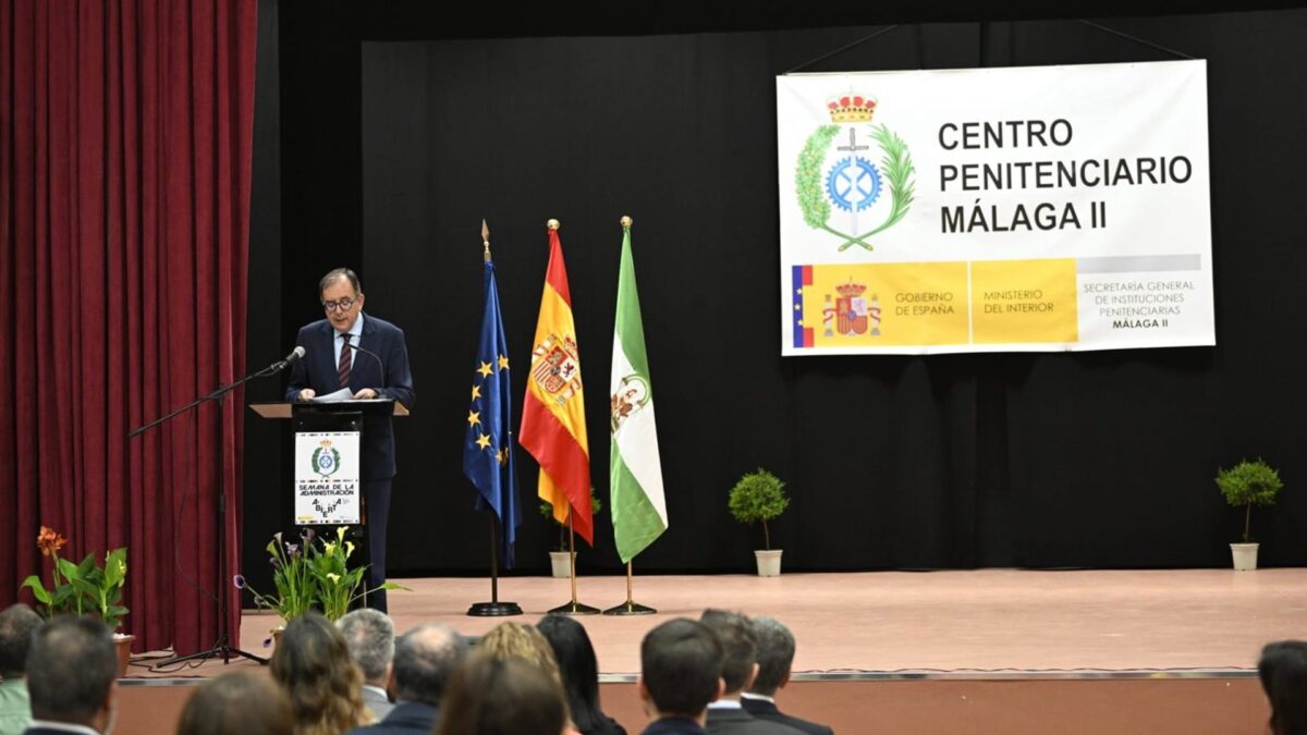 El secretario de Instituciones Penitenciarias abre la jornada sobre el trabajo en la cárcel de Archidona