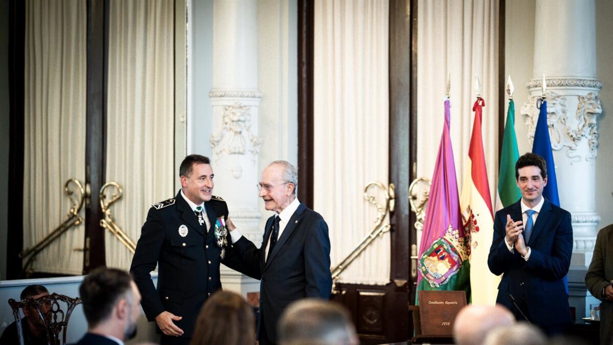 José María Martínez toma posesión como jefe de la Policía Local de Málaga