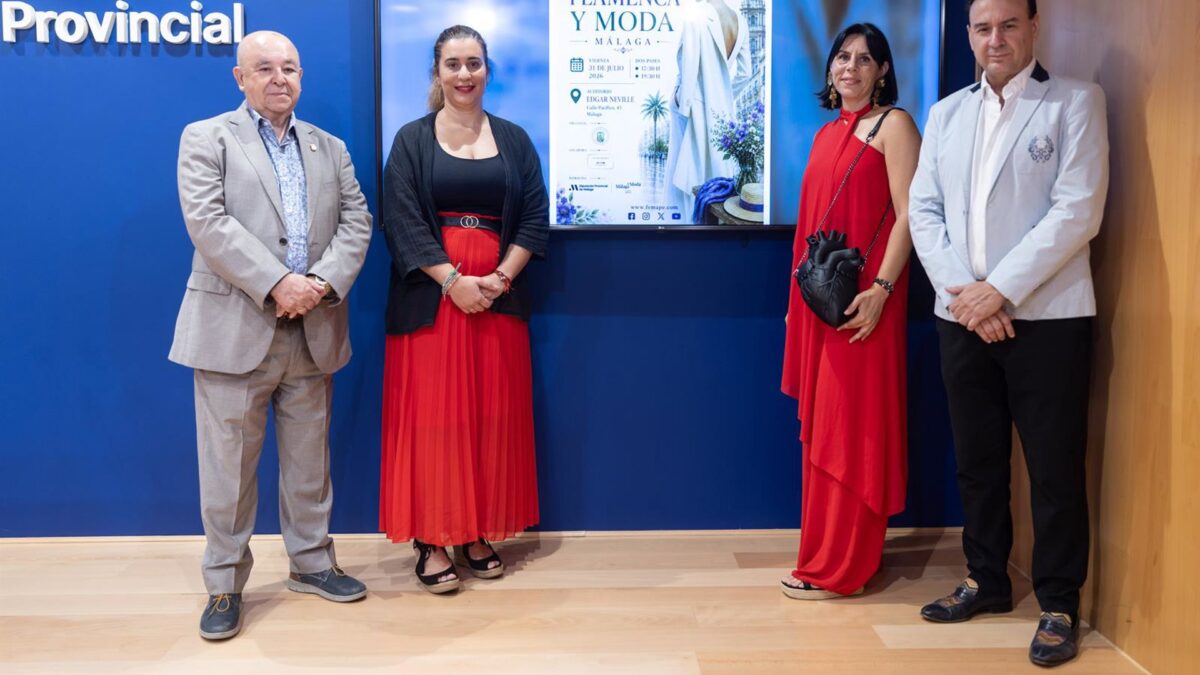 Málaga de Moda protagoniza los desfiles de flamenca de la Federación Malagueña de Peñas