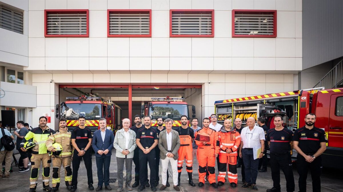 Málaga potencia el Real Cuerpo de Bomberos con más efectivos, nuevos vehículos y la compra herramientas