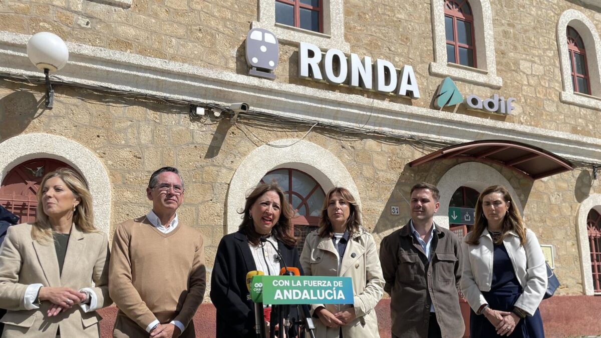 PP llevará a Europa el "aislamiento ferroviario" de Ronda y acusa a Gobierno de favorecer despoblación