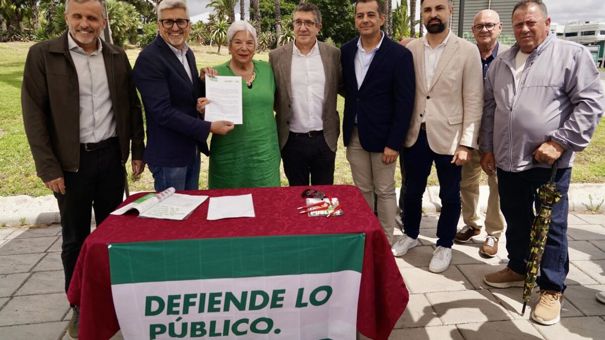 PSOE se compromete por escrito con metro al PTA y Campanillas, un nuevo centro de salud y encauzar el río