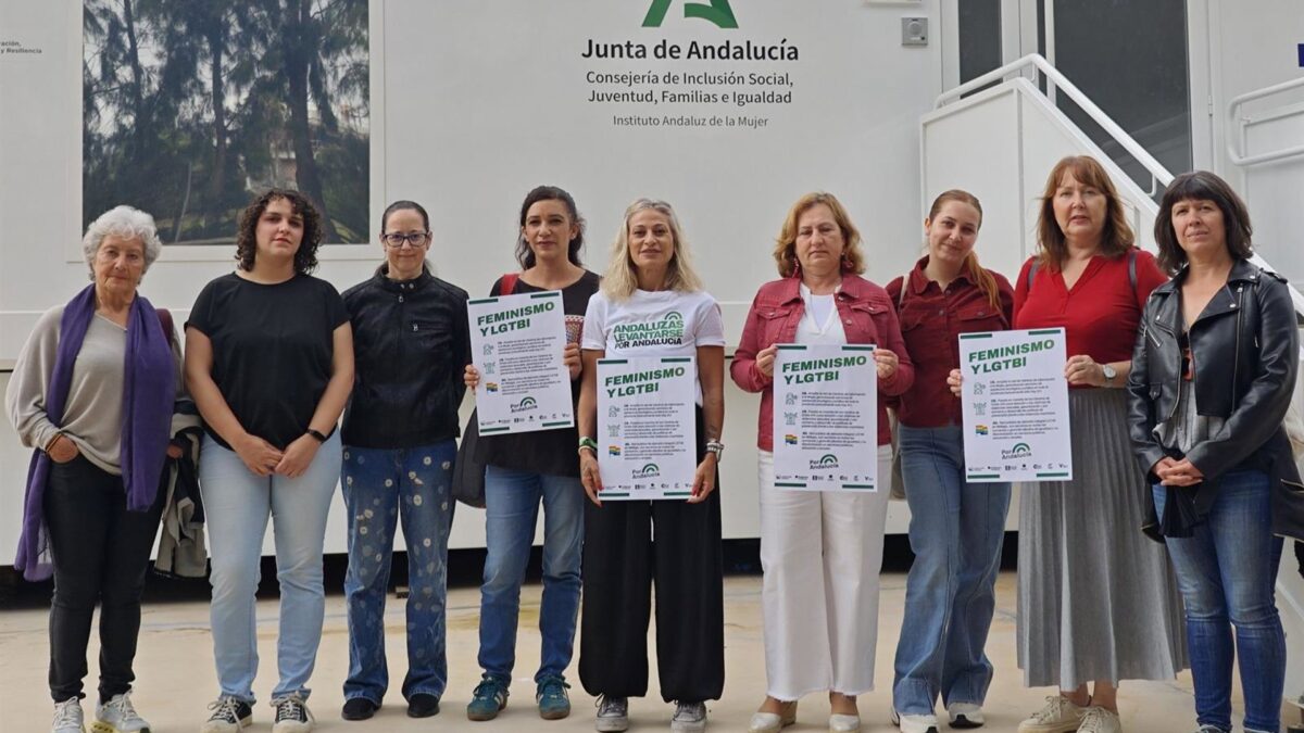 Por Andalucía se reivindica como una fuerza feminista "que pelea por los derechos de las mujeres"