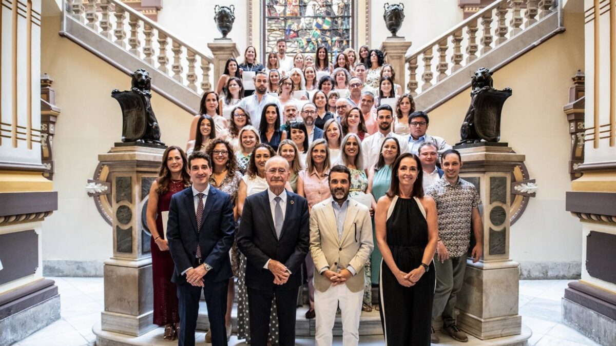 Toman posesión en Málaga 50 nuevos funcionarios de carrera