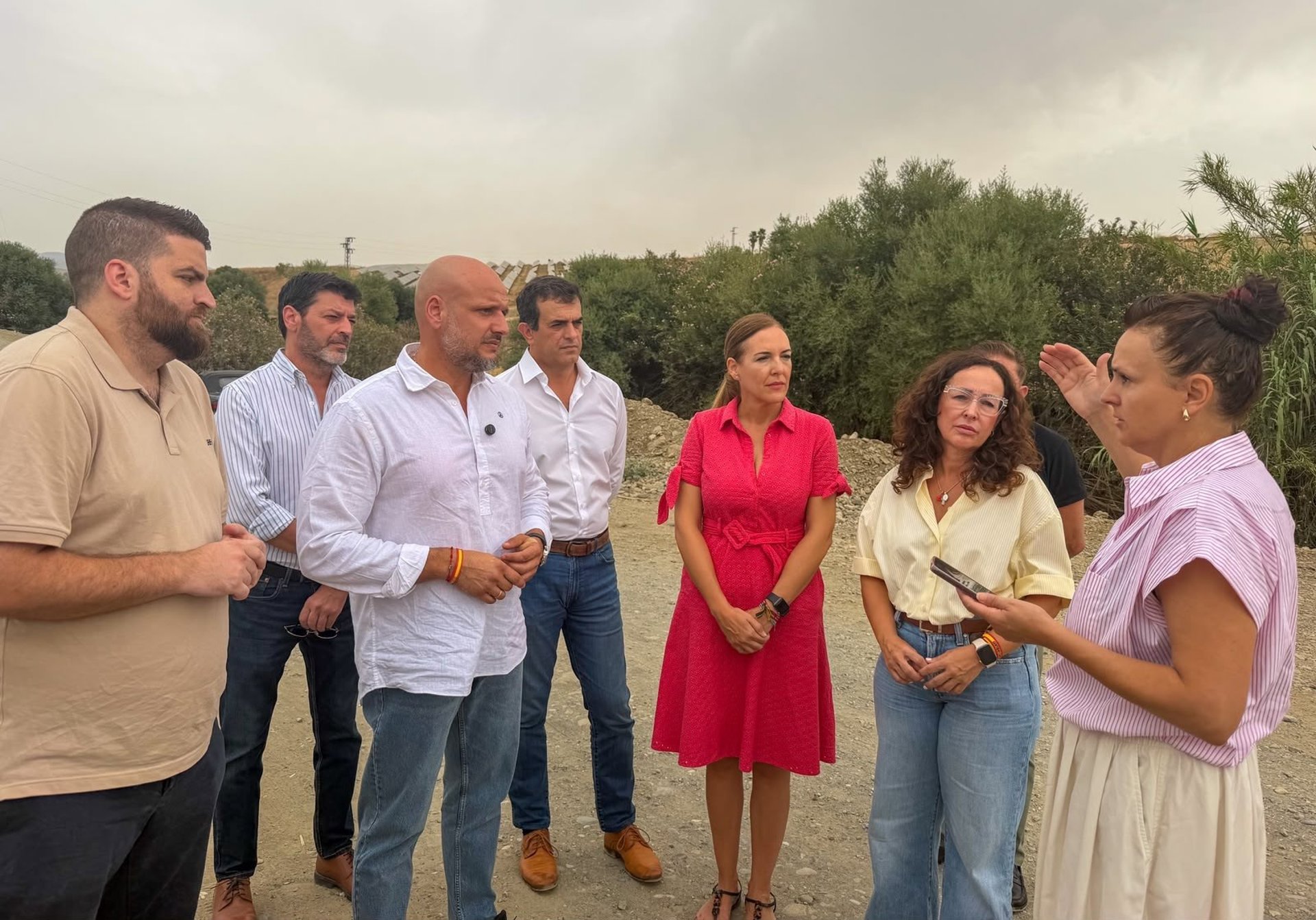 Vox critica en Coín "la destrucción" del paraje de La Jara por la construcción de un megaparque fotovoltaico