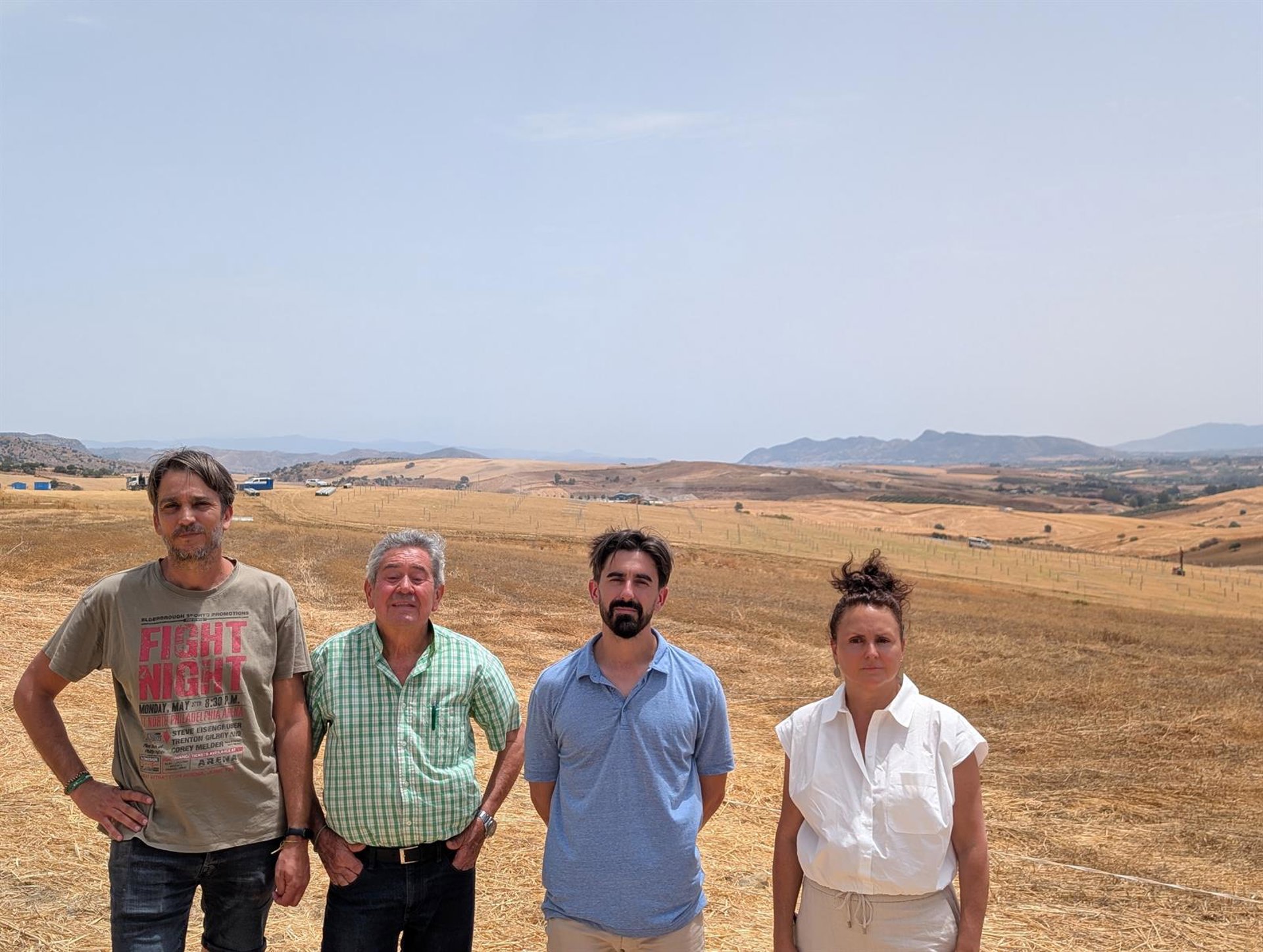 Adelante Andalucía reclama una mayor supervisión institucional del "macroproyecto" fotovoltaico en Coín