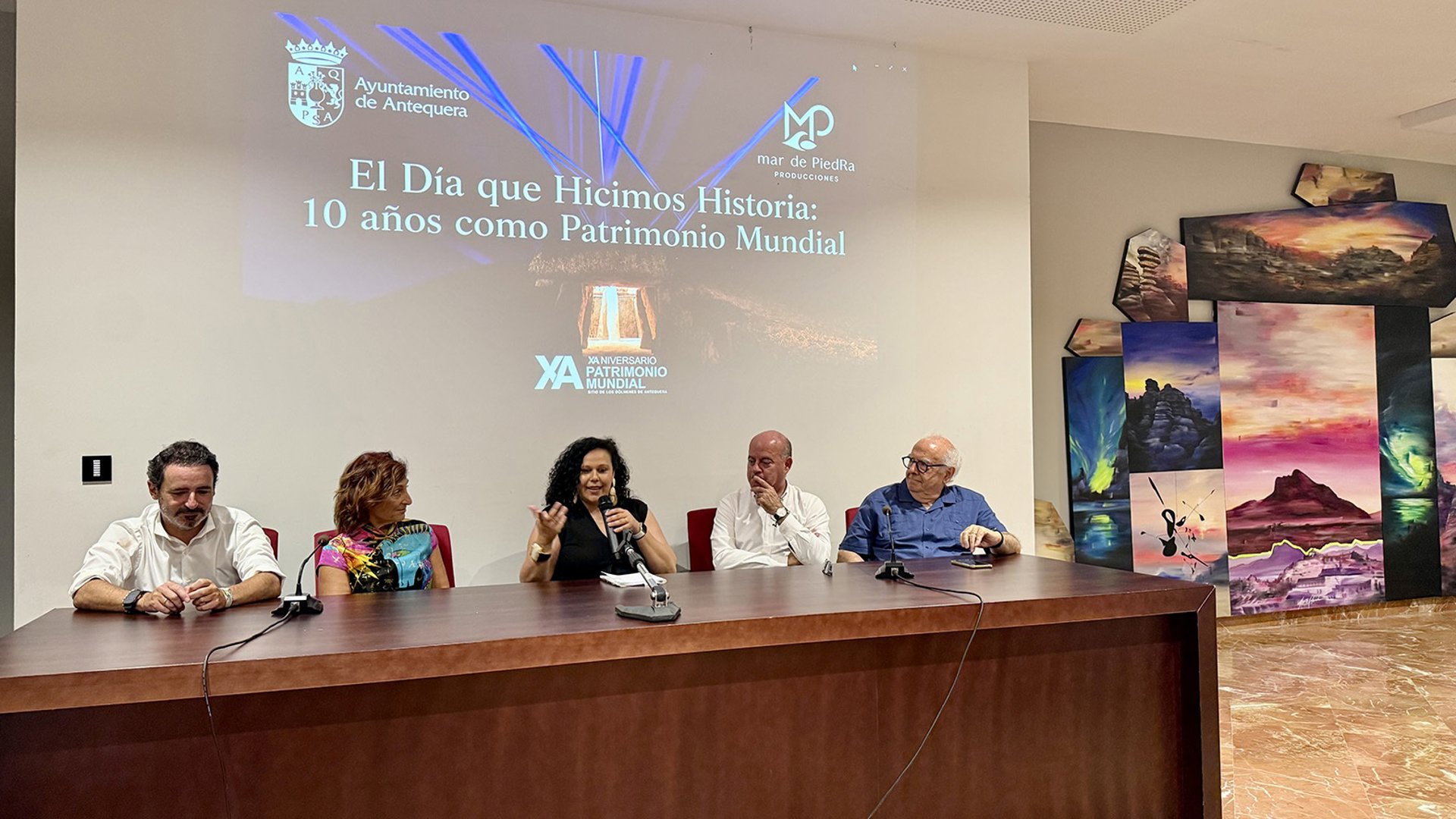 Antequera ofrecerá este fin de semana pases del corto documental sobre los diez años como Patrimonio Mundial