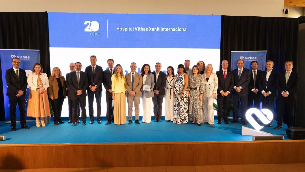 Celebran el 20 aniversario del Hospital Vithas Xanit Internacional